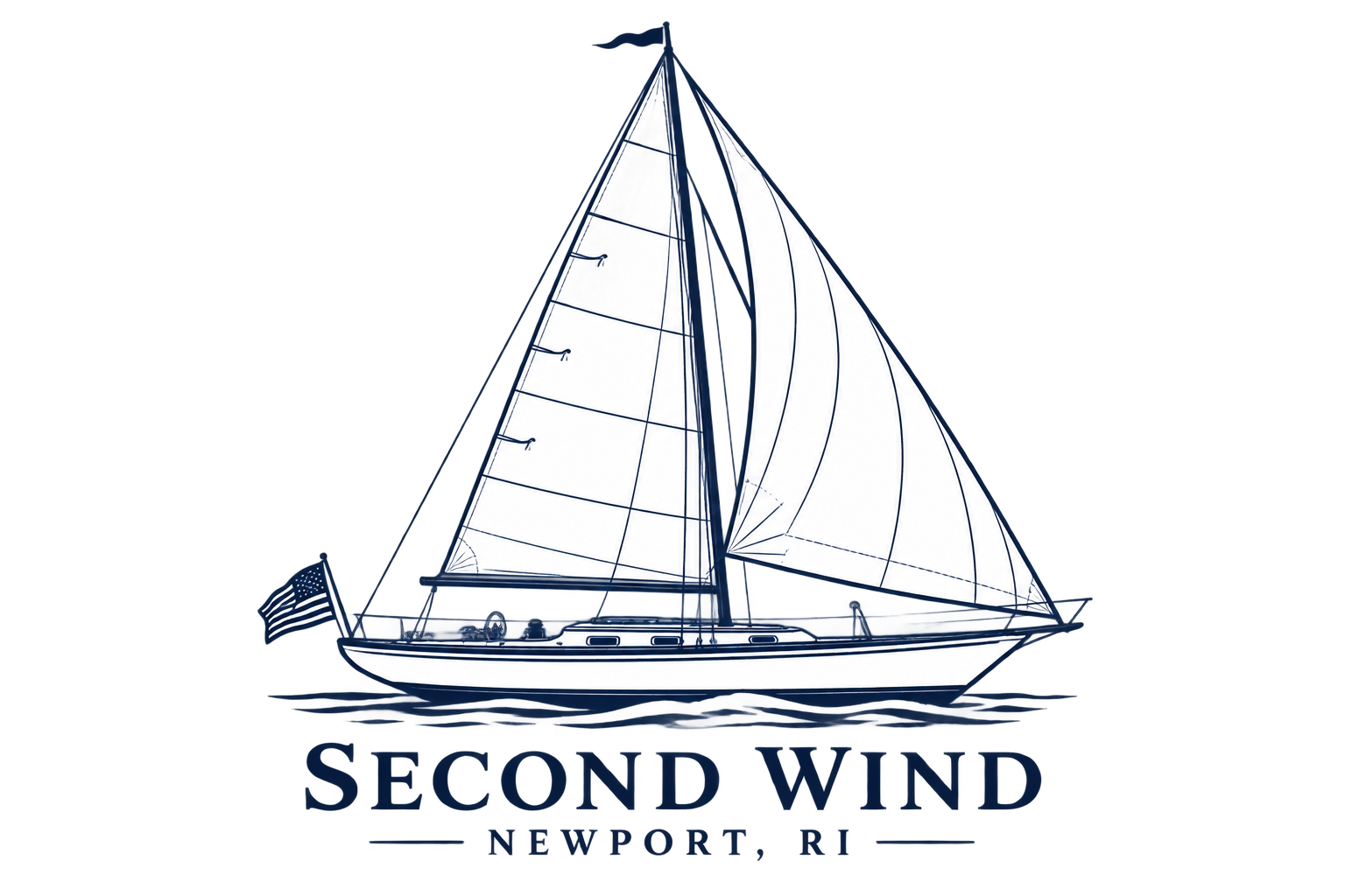 Second Wind — Line art sample